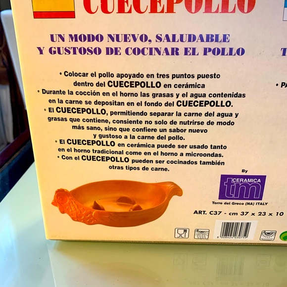 Hahnchenbrater Chicken Baker . Ceramic chicken baked dish. - Picture 4 of 11